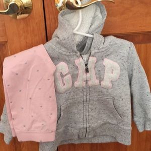 Gap hoodie and leggings